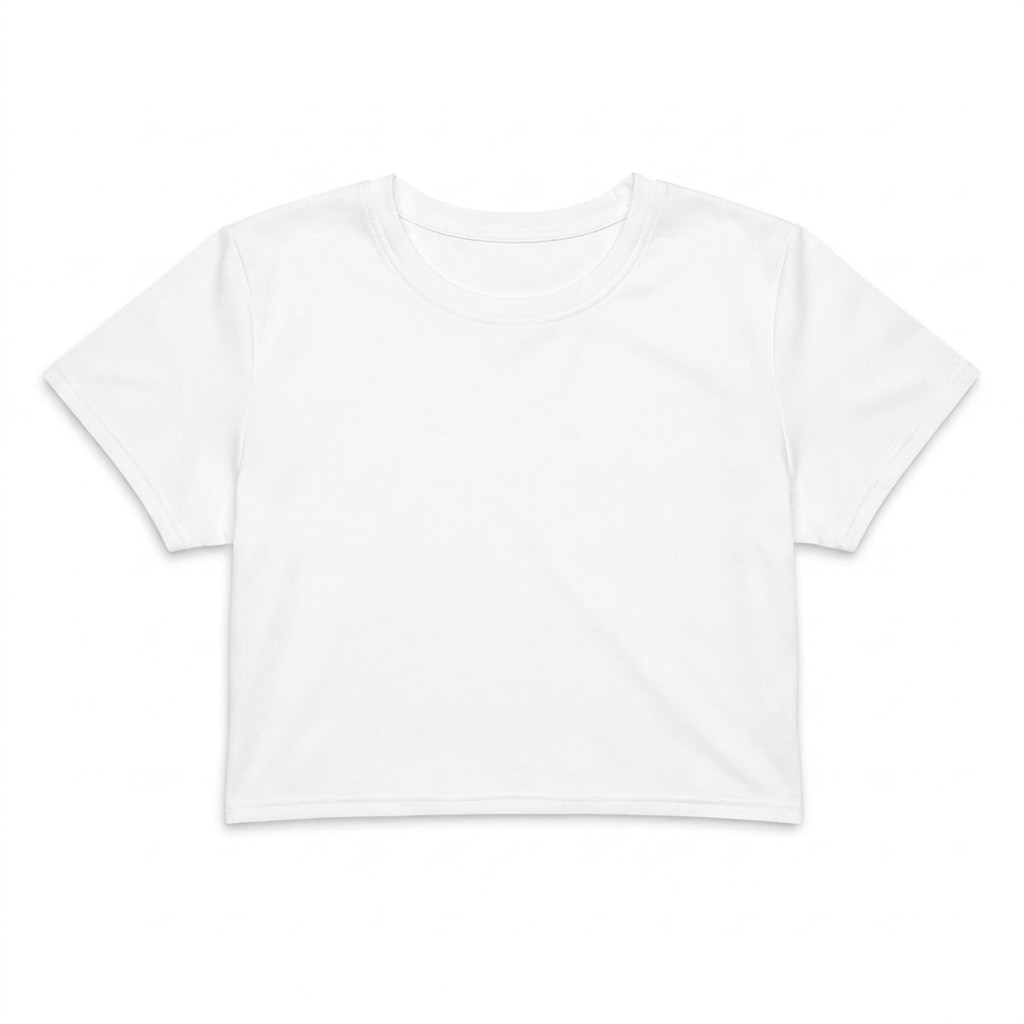 All-Over Print Crop Tee — hero product shot