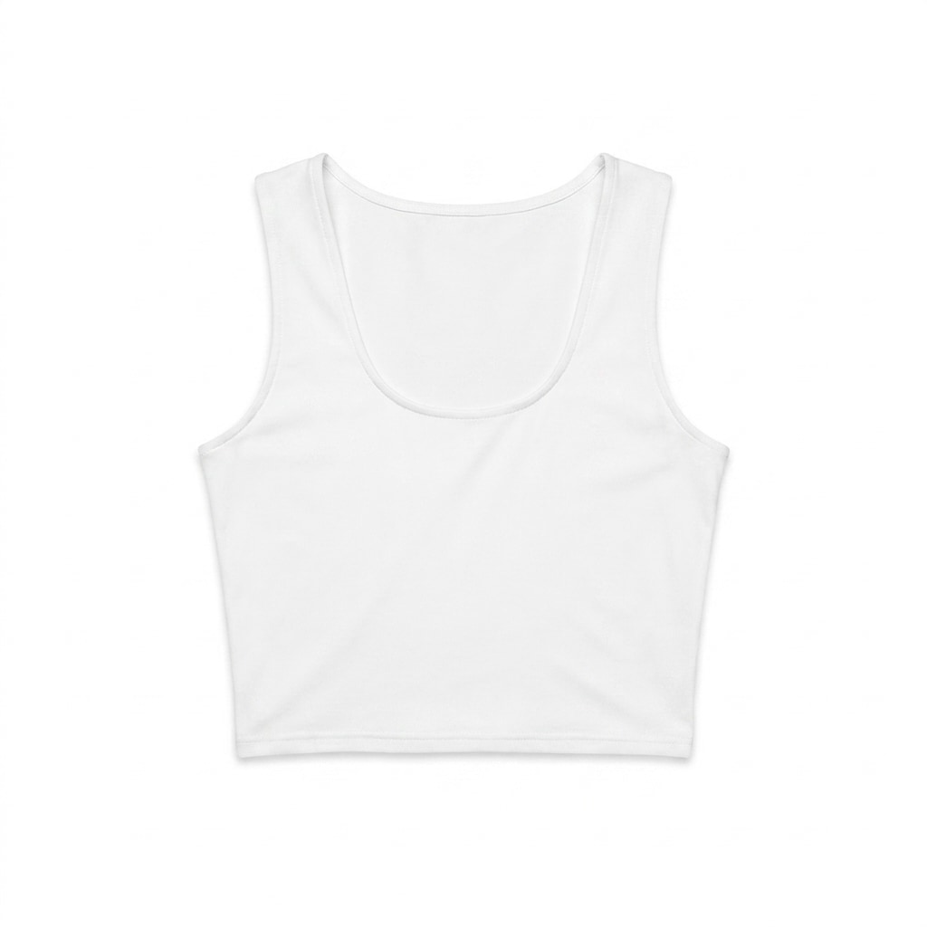 All-Over Print Crop Top — hero product shot