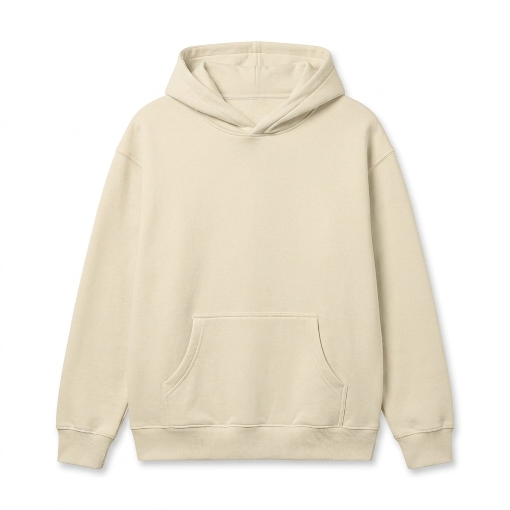 Boxy Fit Pullover Hoodie — hero product shot