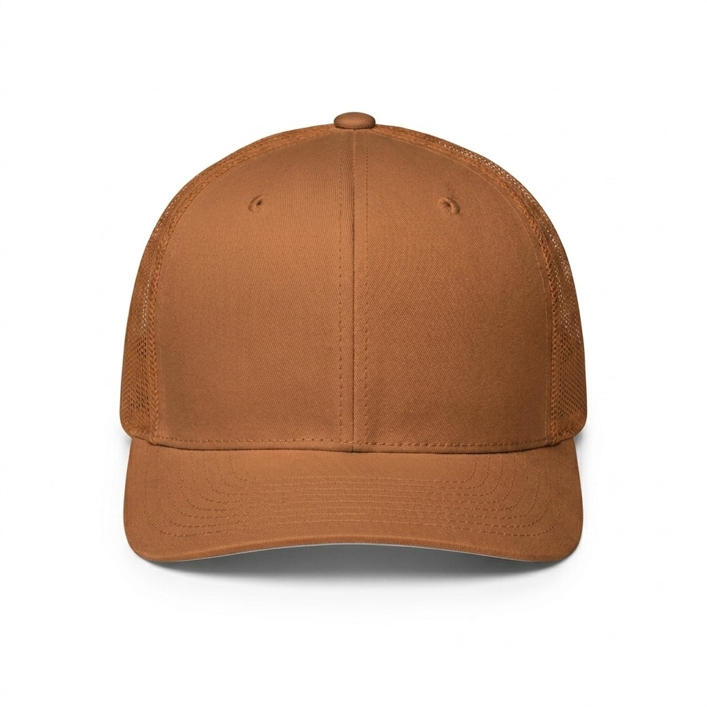 Closed-Back Trucker Cap — hero product shot