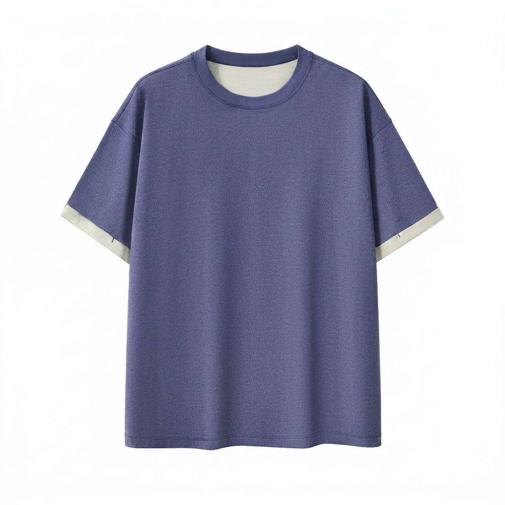 Contrast Cuff T-Shirt — hero product shot