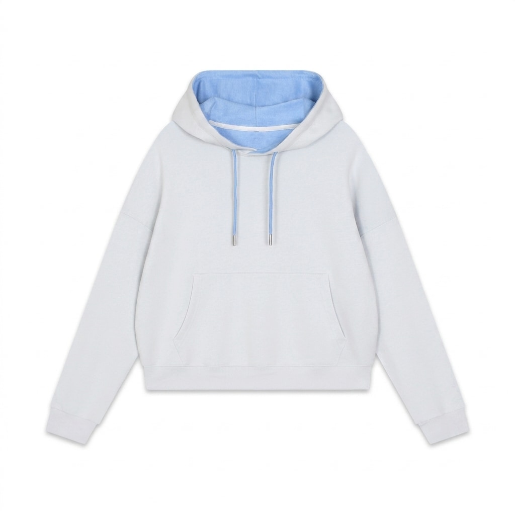 Contrast Drawstring Hoodie — hero product shot