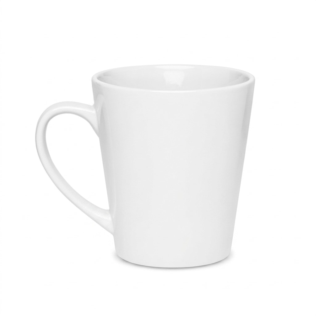 Custom Ceramic Latte Mug — hero product shot