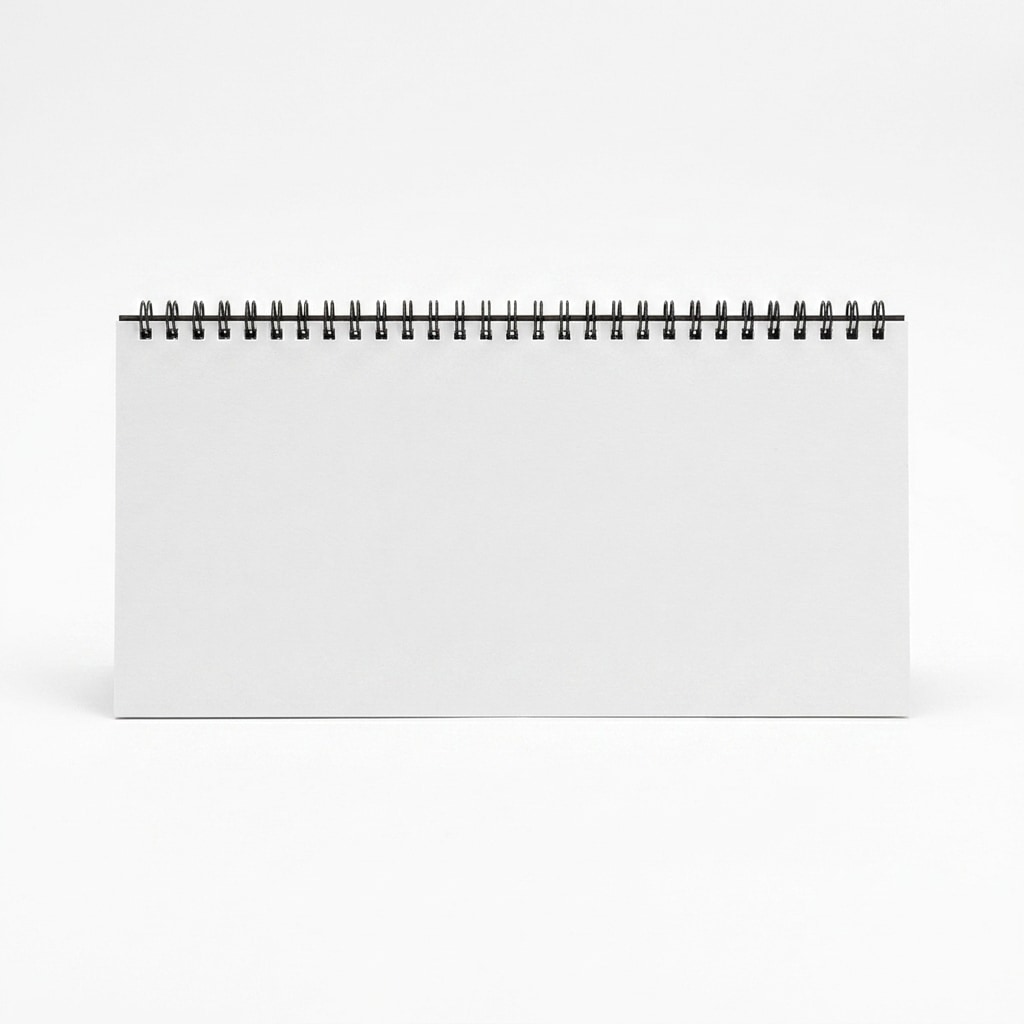 Custom Desktop Calendar — hero product shot