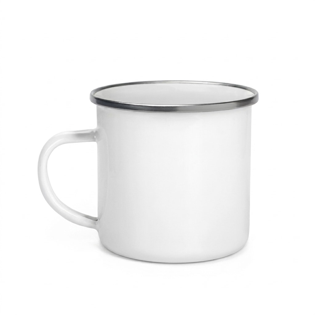 Custom Enamel Mug — hero product shot