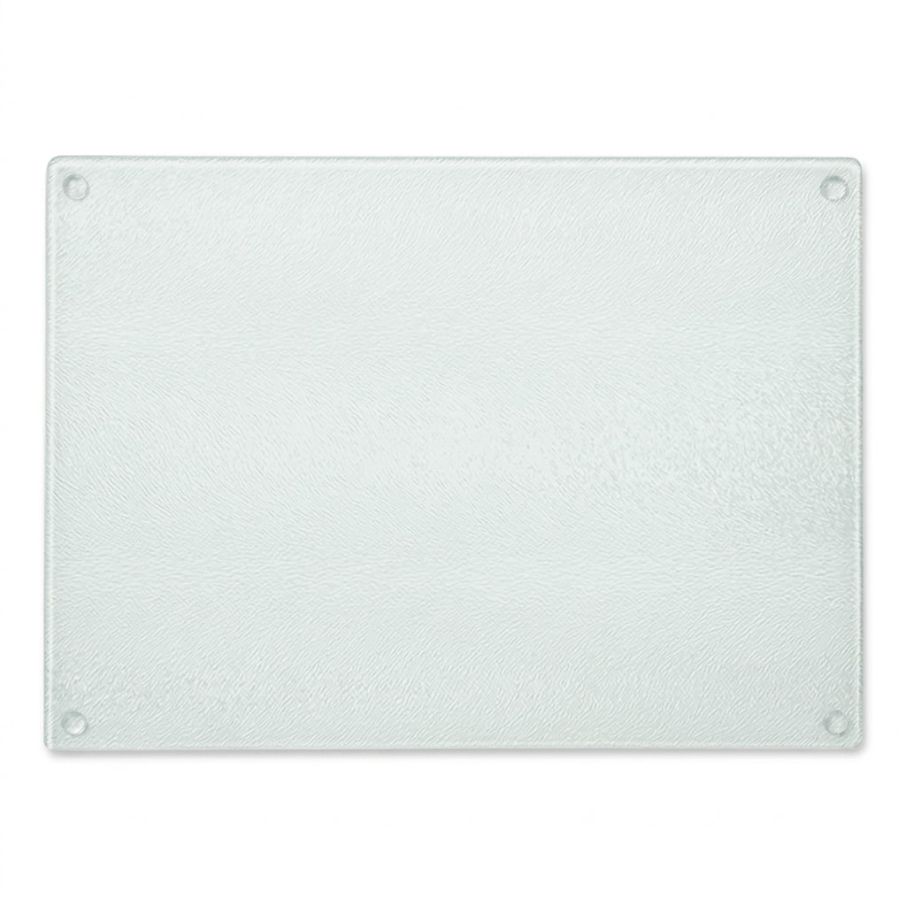 Custom Glass Cutting Board — hero product shot
