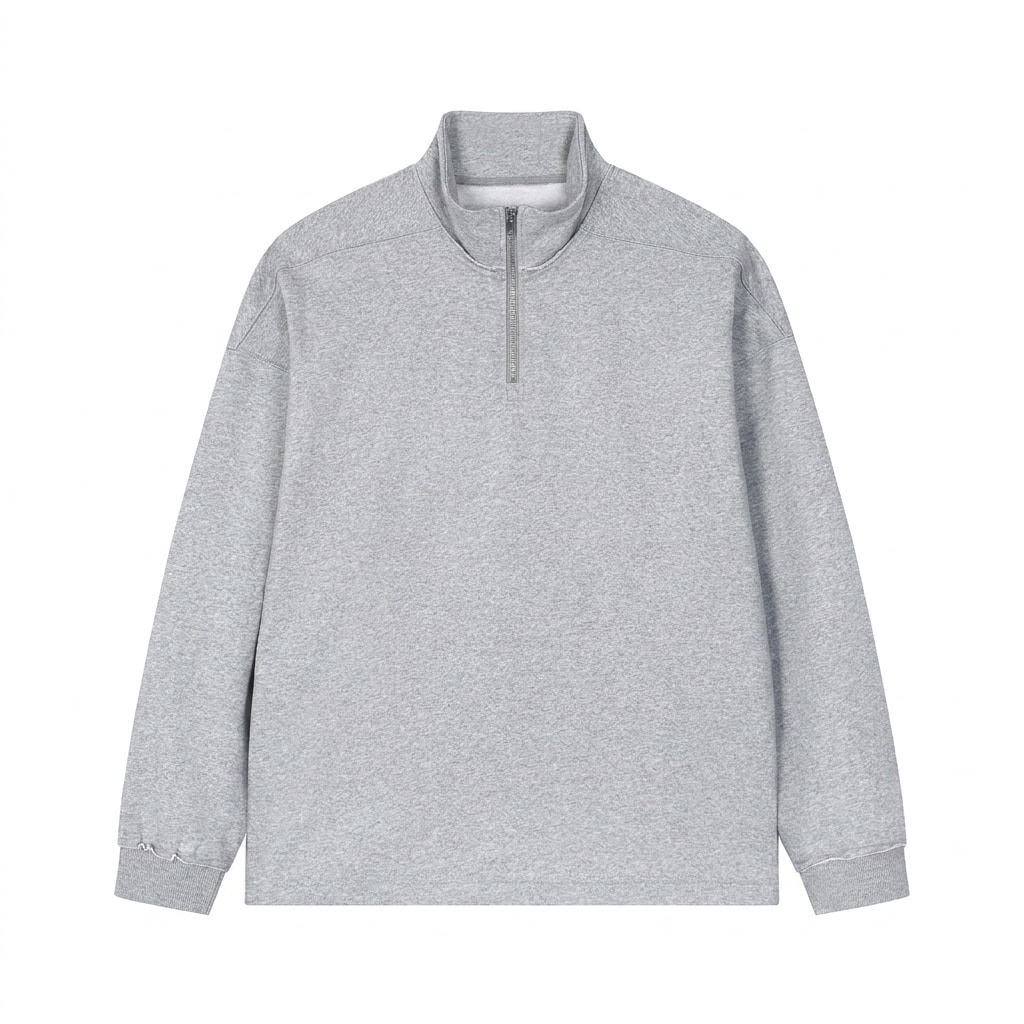 Half-Zip Fleece Sweatshirt — hero product shot