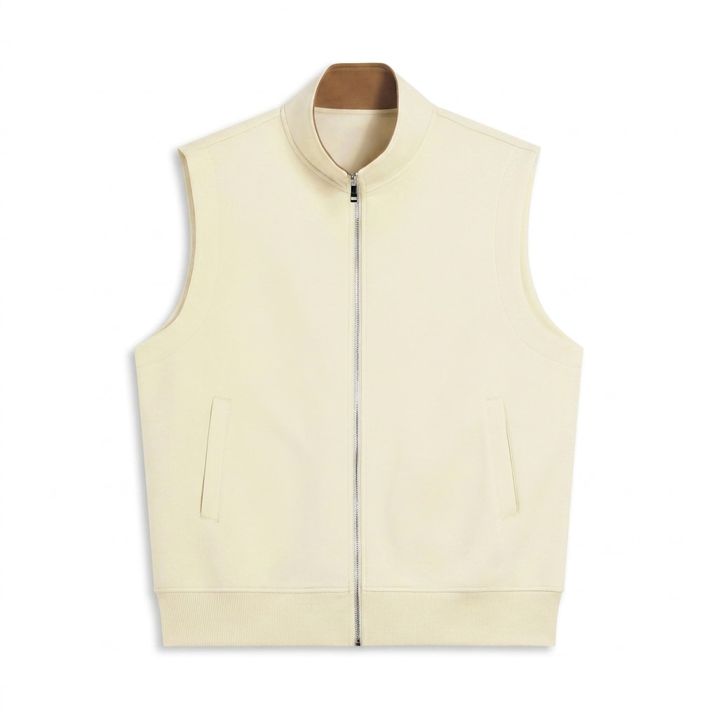Heavyweight Full-Zip Vest — hero product shot