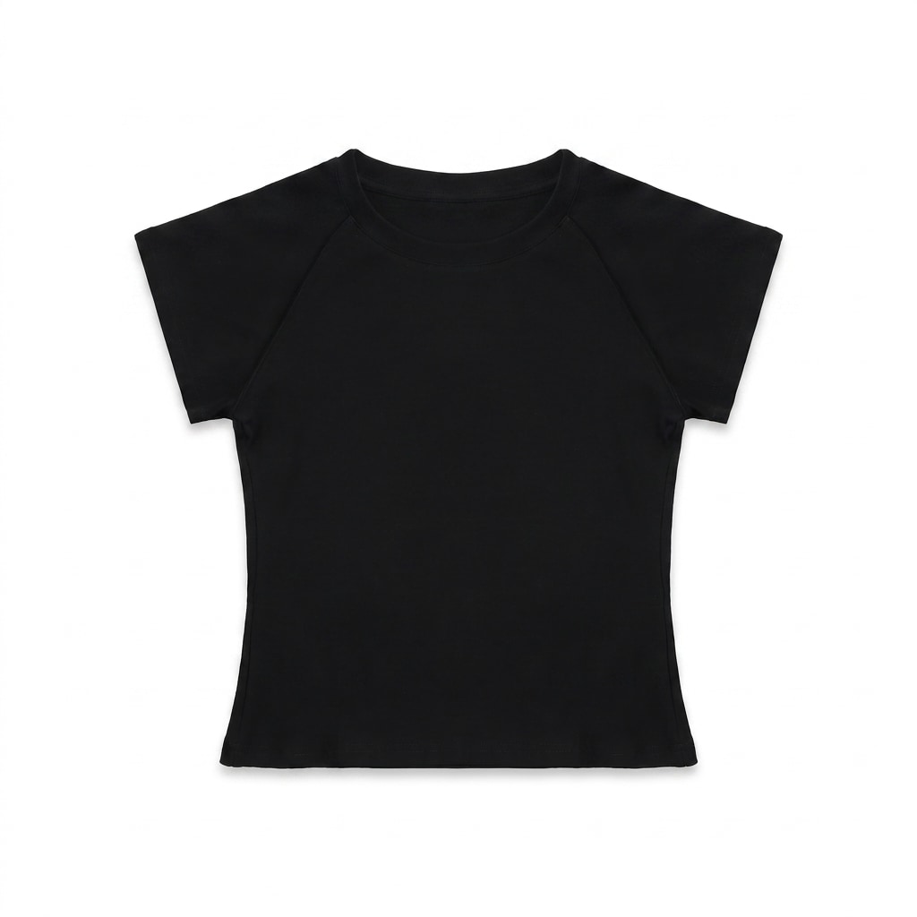 Raglan Sleeve Crop Top — hero product shot