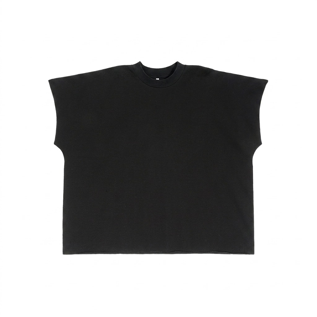 Raw Edge Boxy T-Shirt — hero product shot