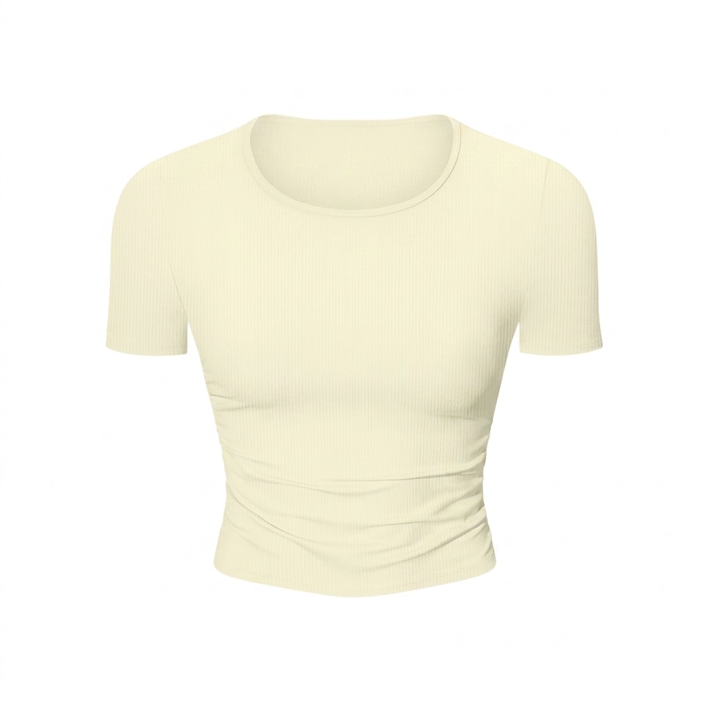 Ruched Bodycon Crop Top — hero product shot