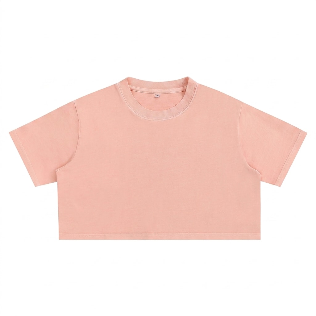 Snow Washed Crop Top — hero product shot