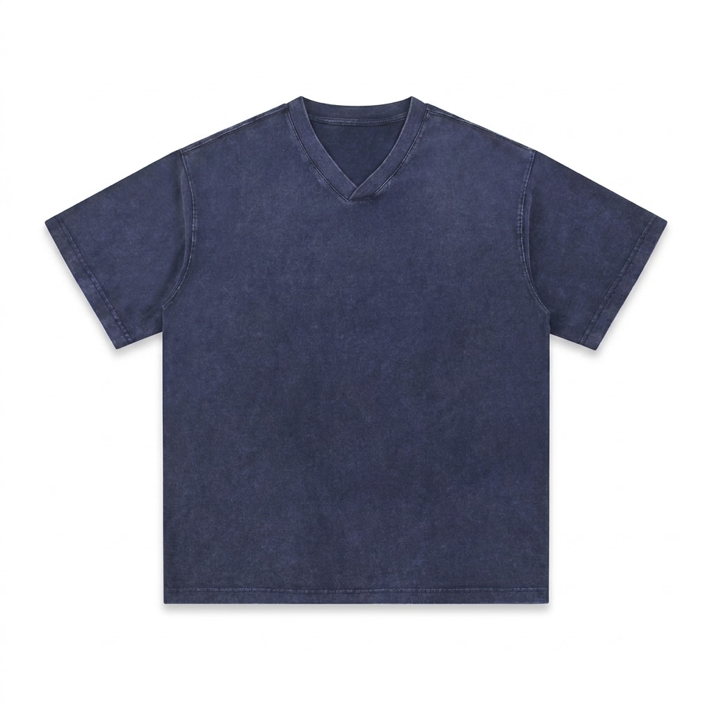 Snow Washed V-Neck T-Shirt — hero product shot