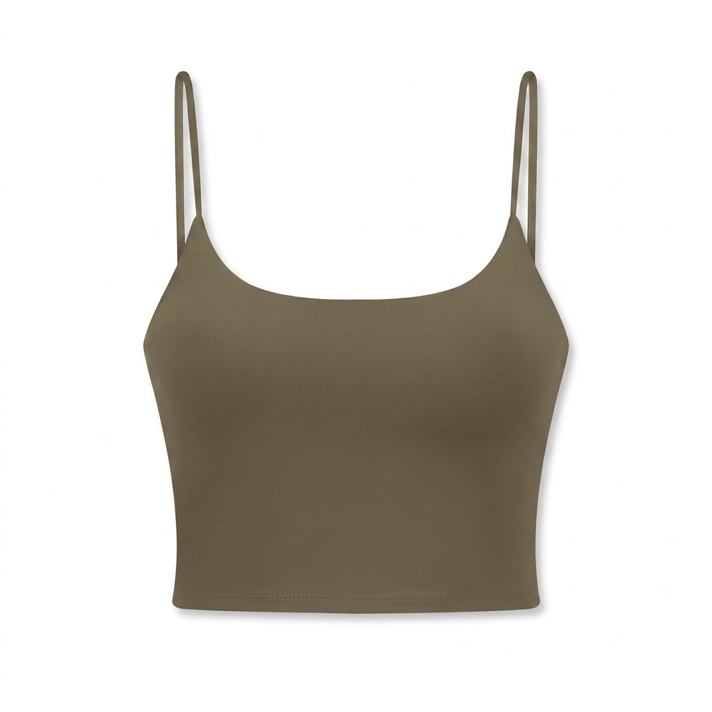 Spaghetti Strap Sports Bra — hero product shot