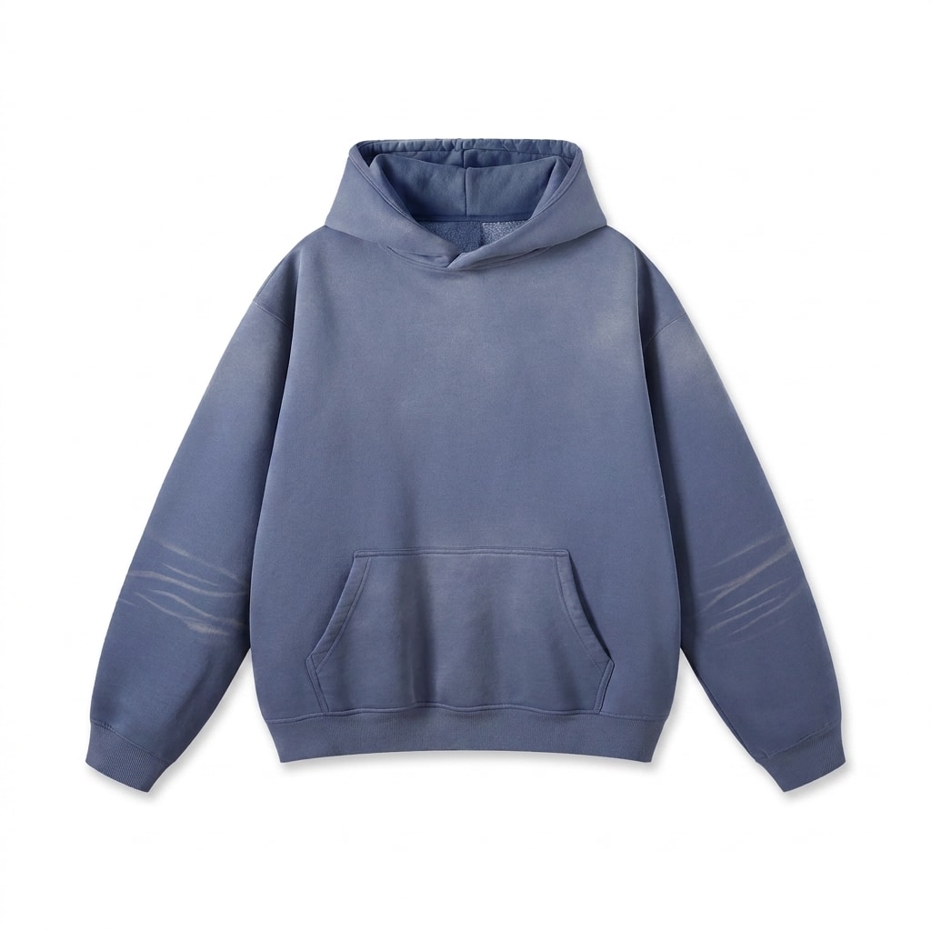 Sunfade Fleeced Hoodie — hero product shot
