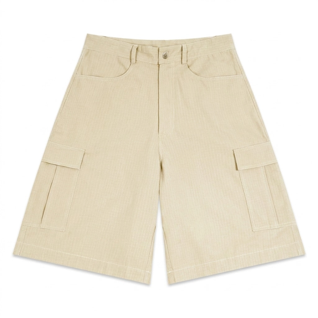 Unisex Woven Cargo Shorts — hero product shot