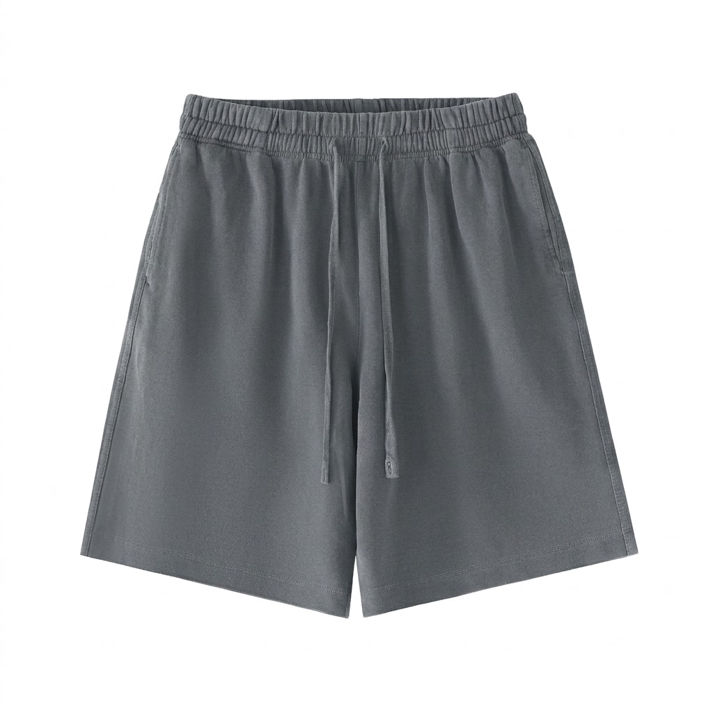 Vintage Wash Cotton Shorts — hero product shot