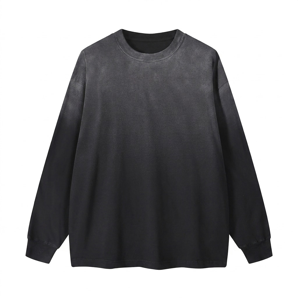Washed Long Sleeve T-Shirt — hero product shot