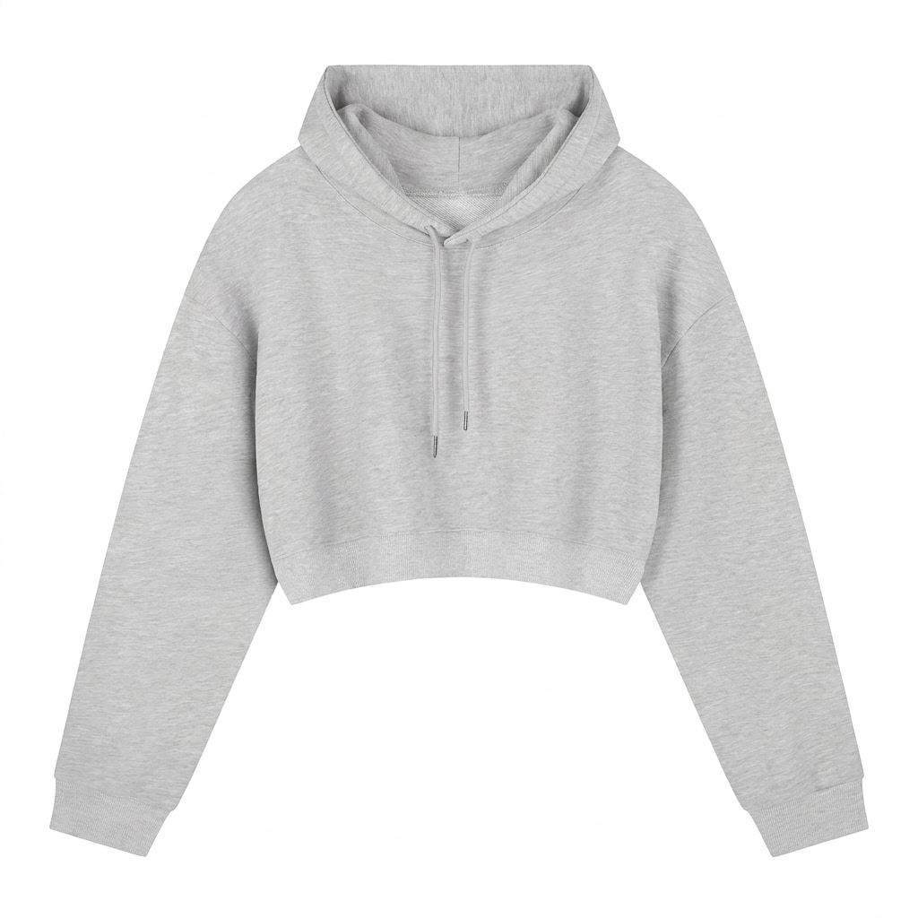 Women's Cropped Hoodie — hero product shot