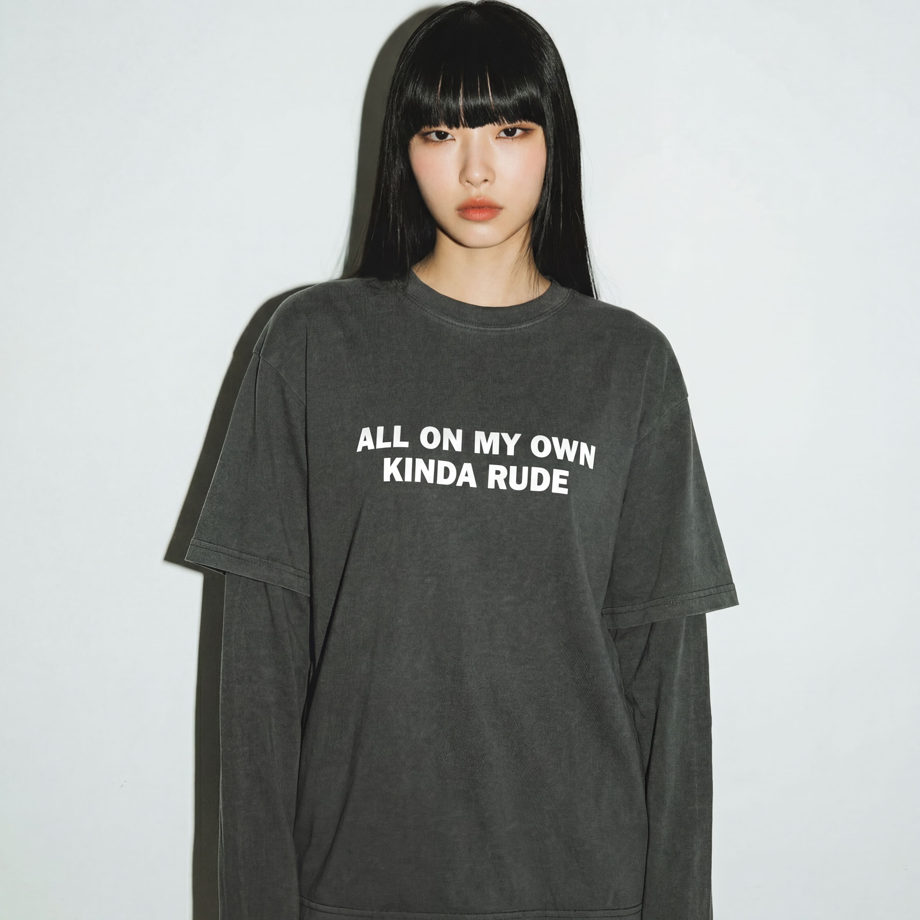 FLYP PRO — model wearing custom designed tee