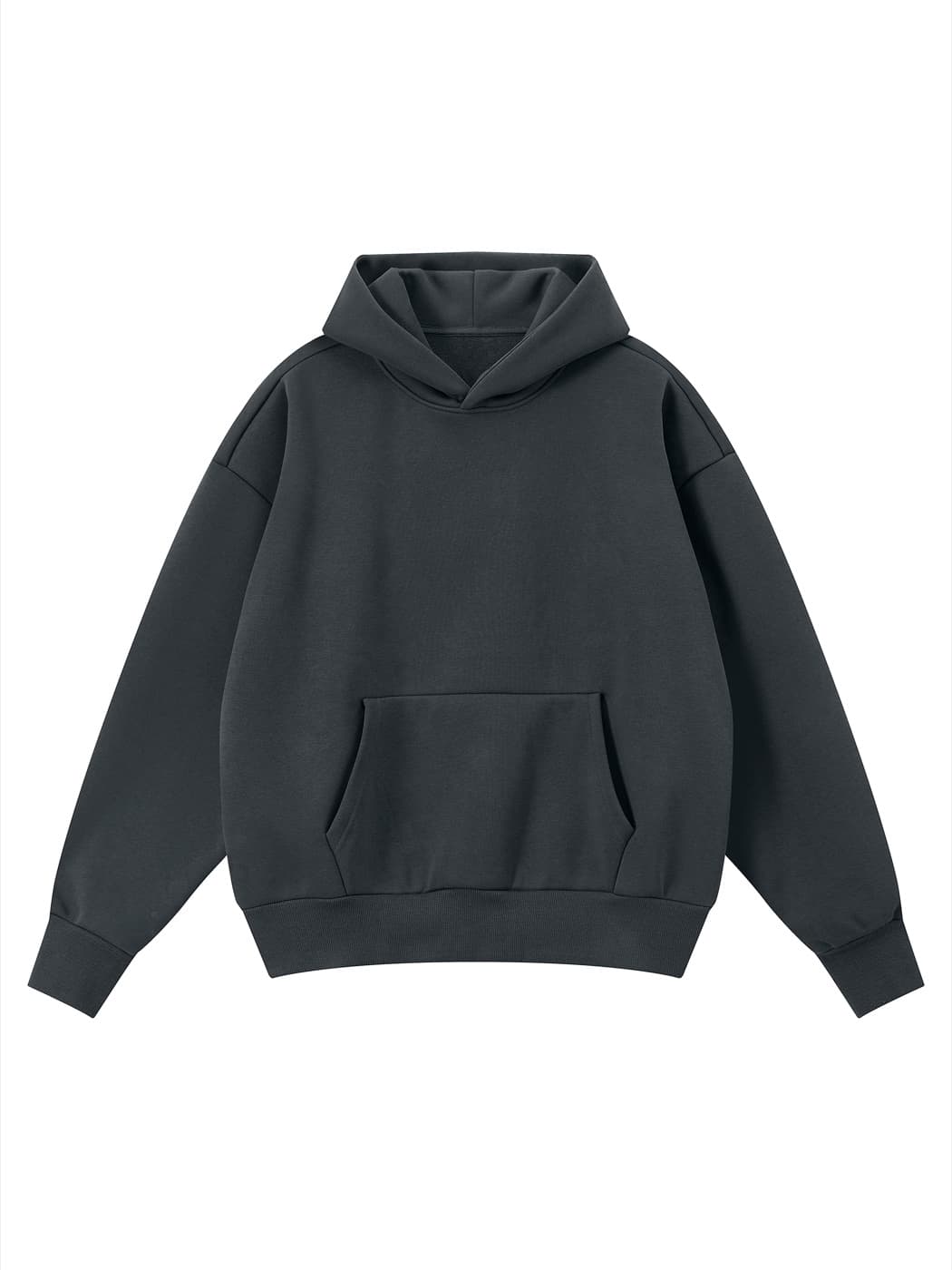 AOP polyester full-zip hoodie