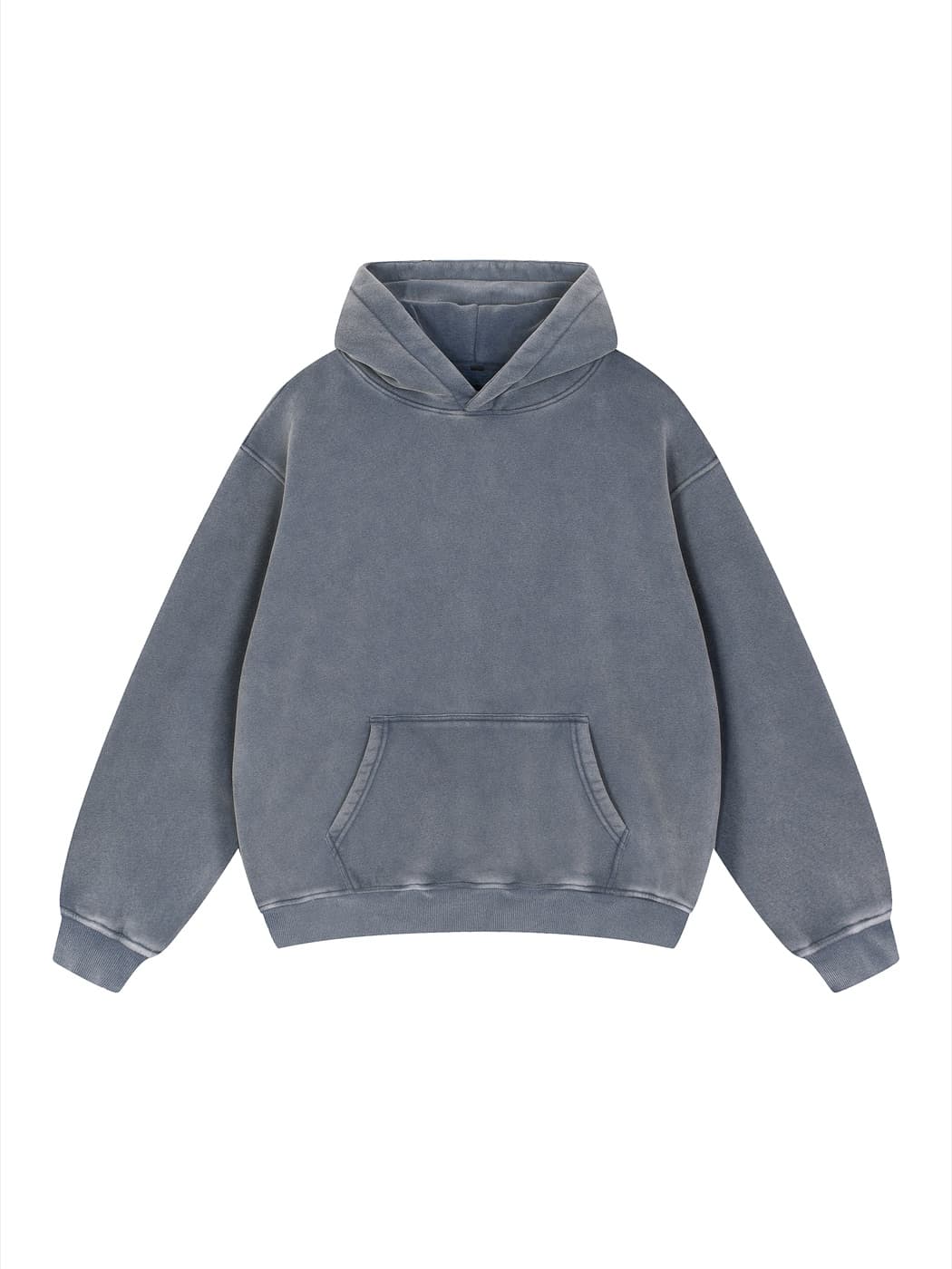 Woven patch hoodie
