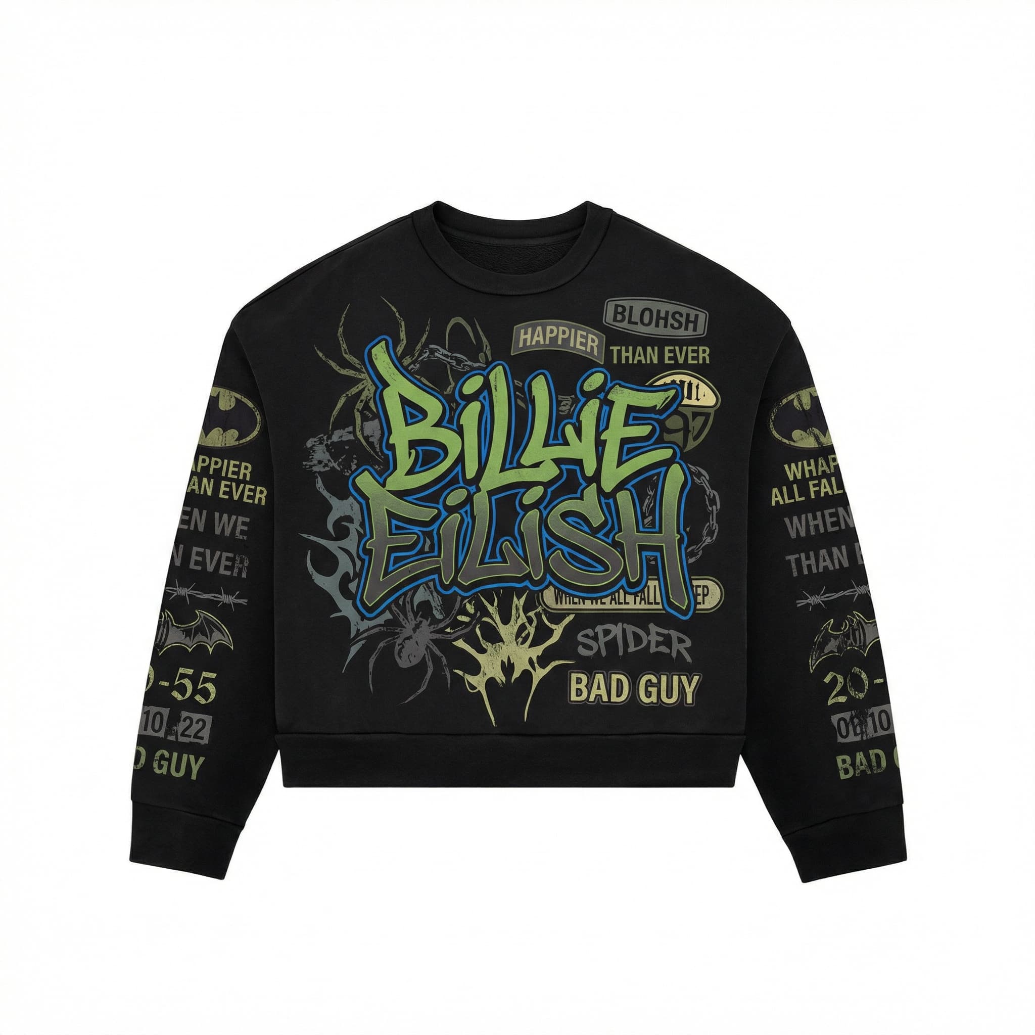 Billie Eilish Graffiti Crewneck
