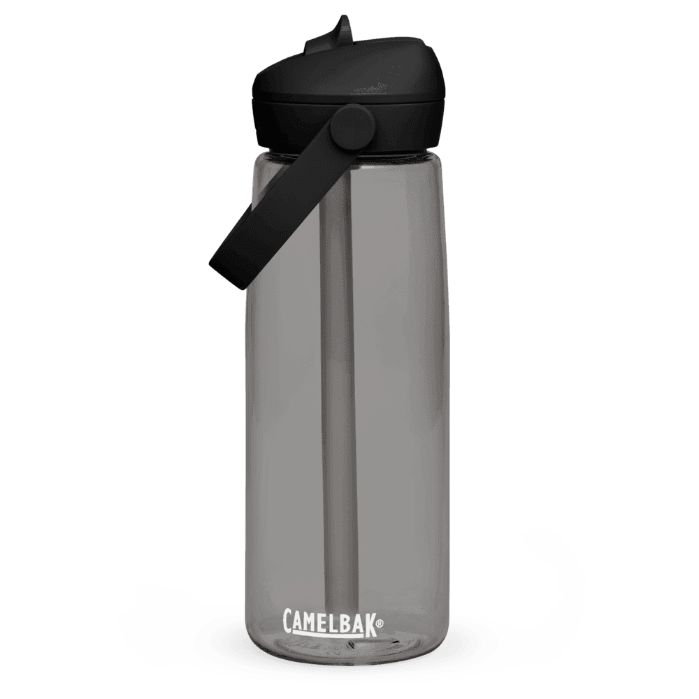 Custom Flip Straw Water Bottle — Drinkware