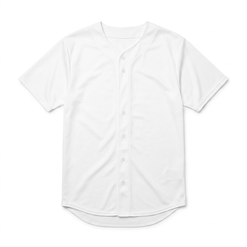 All-Over Print Baseball Jersey — hero product shot