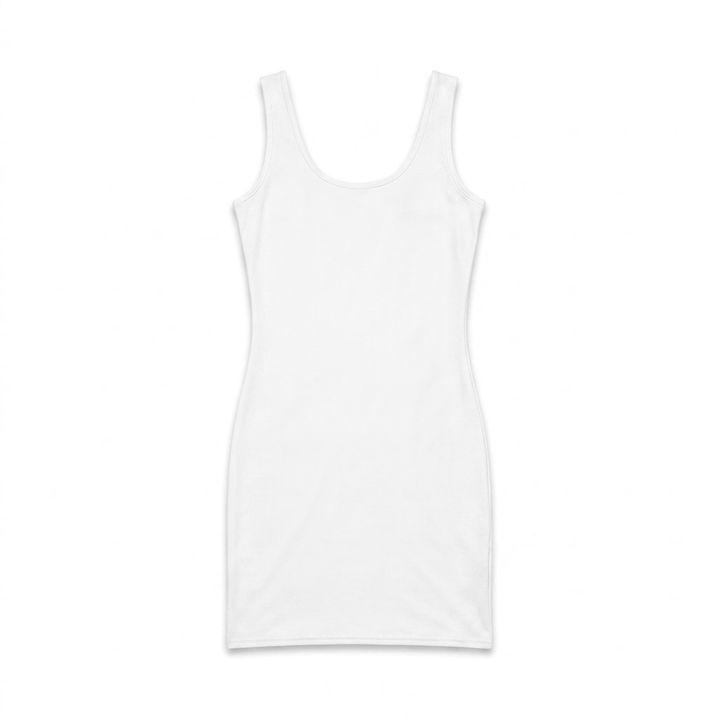 All-Over Print Bodycon Dress — hero product shot