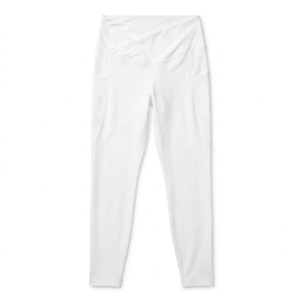 All-Over Print Recycled Crossover Leggings — hero product shot