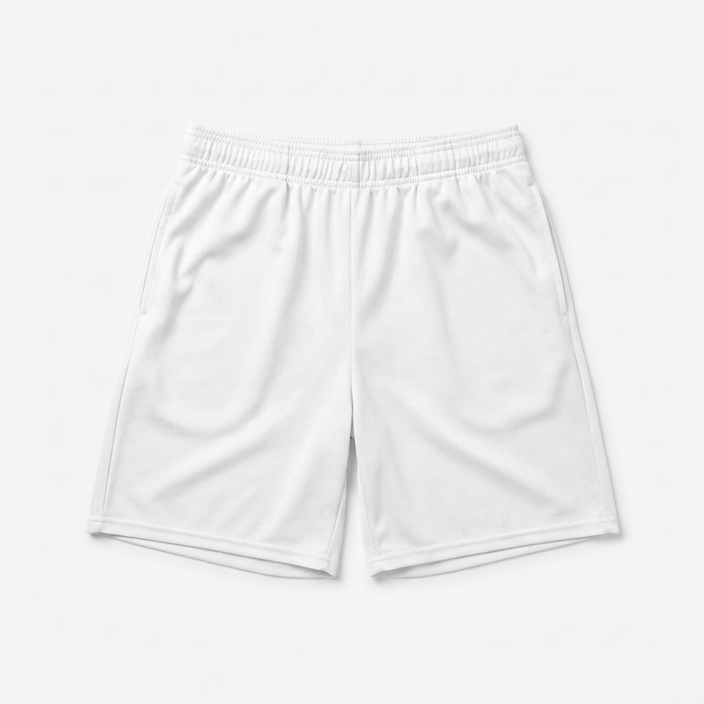 All-Over Print Recycled Mesh Shorts — hero product shot