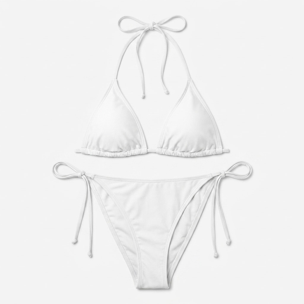 All-Over Print Recycled String Bikini — hero product shot