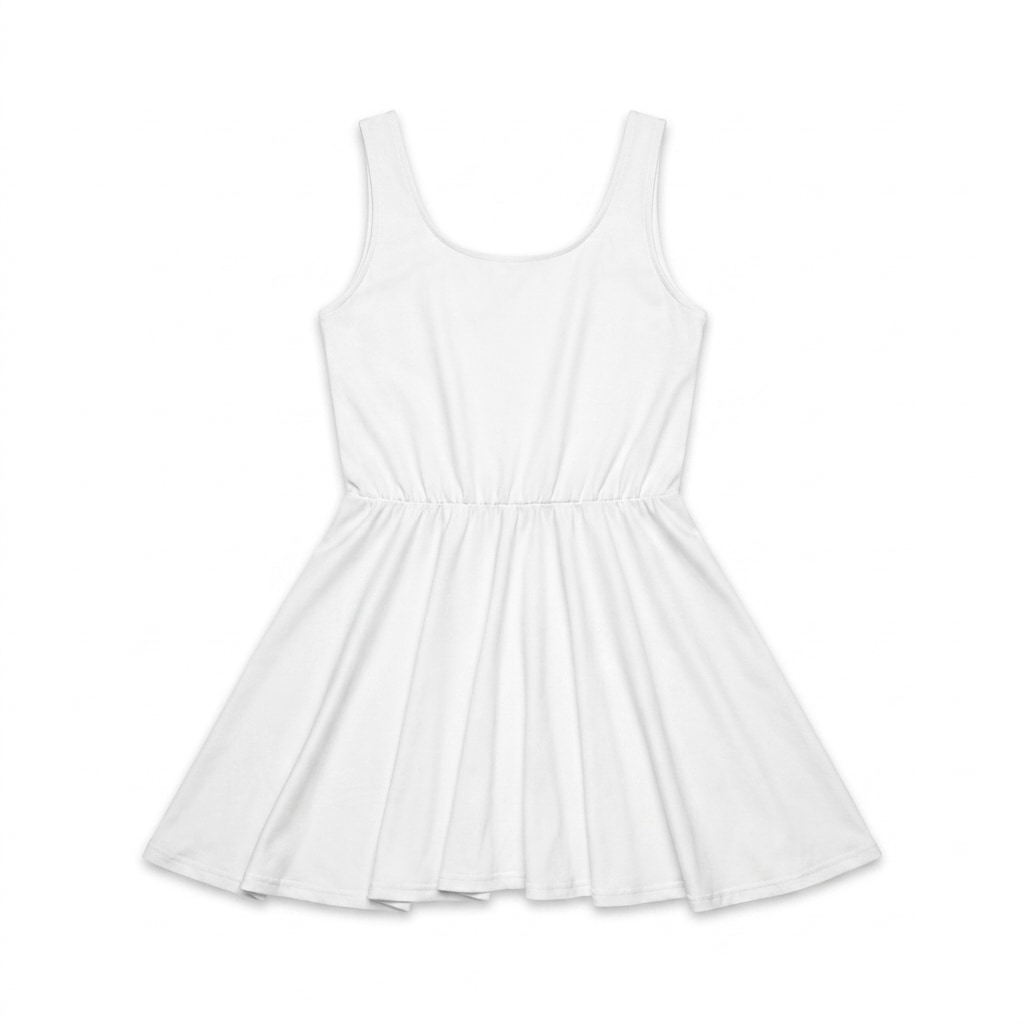 All-Over Print Skater Dress — hero product shot