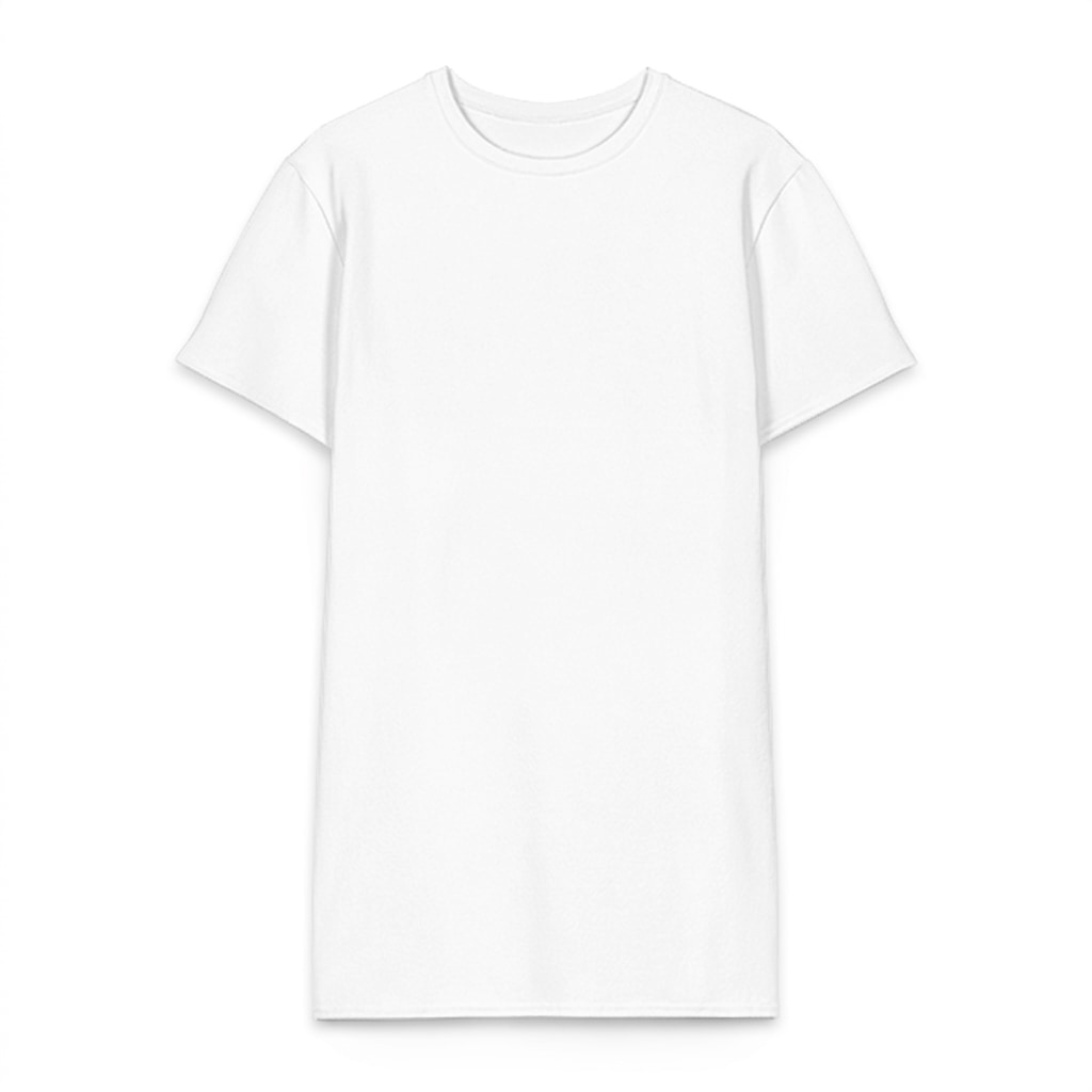 All-Over Print T-Shirt Dress — hero product shot