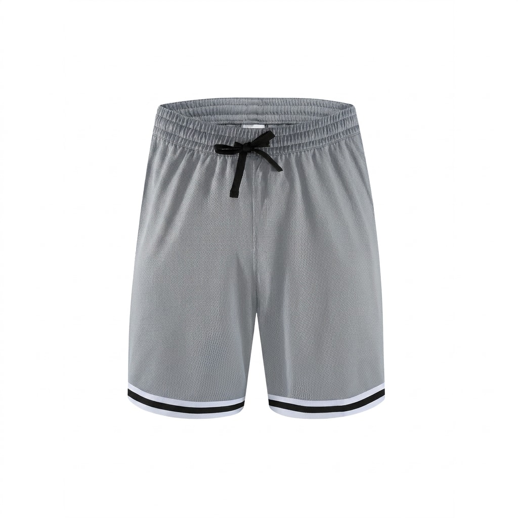 Classic Stripe Trim Basketball Shorts — hero product shot