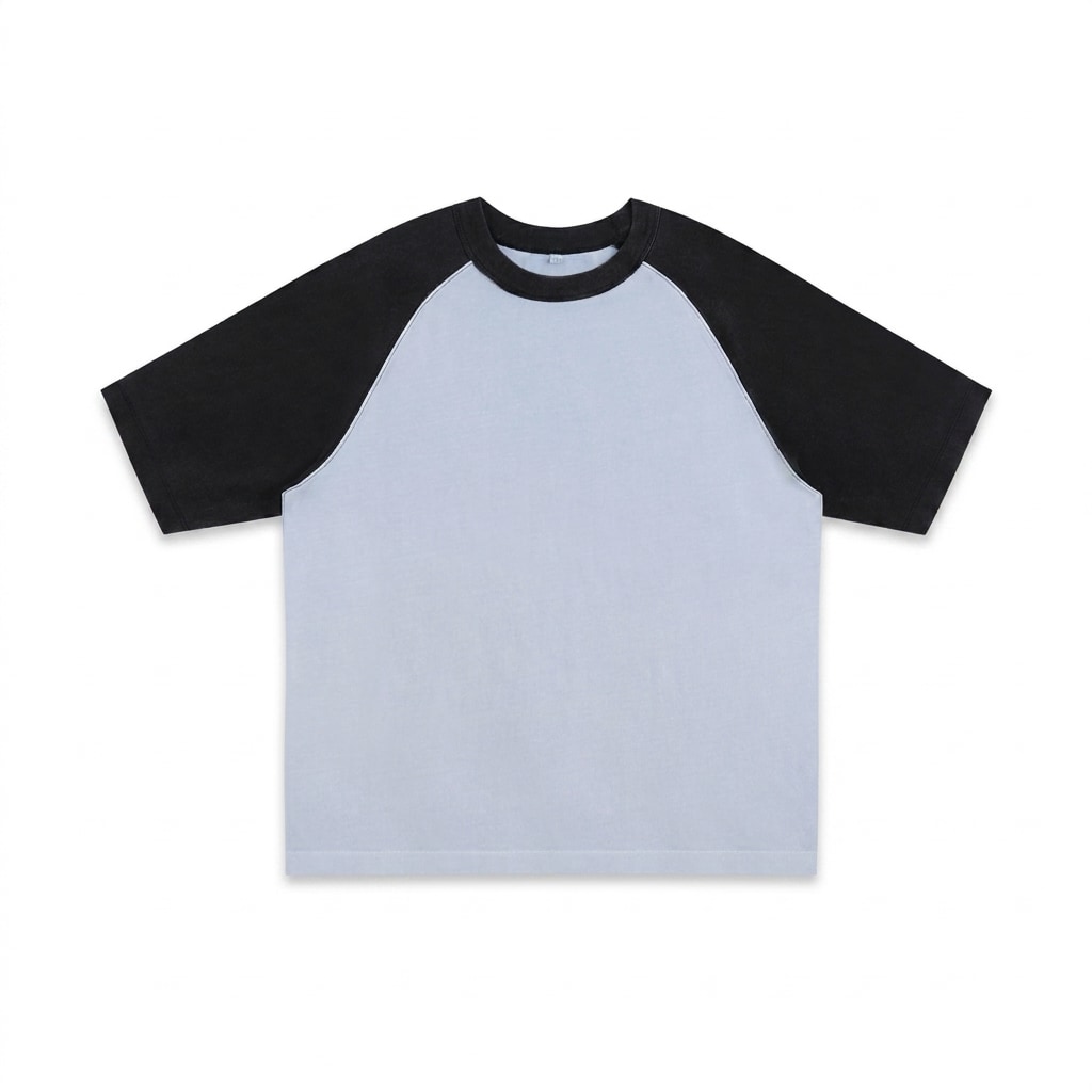 Color-Blocked Raglan Sleeve T-Shirt — hero product shot