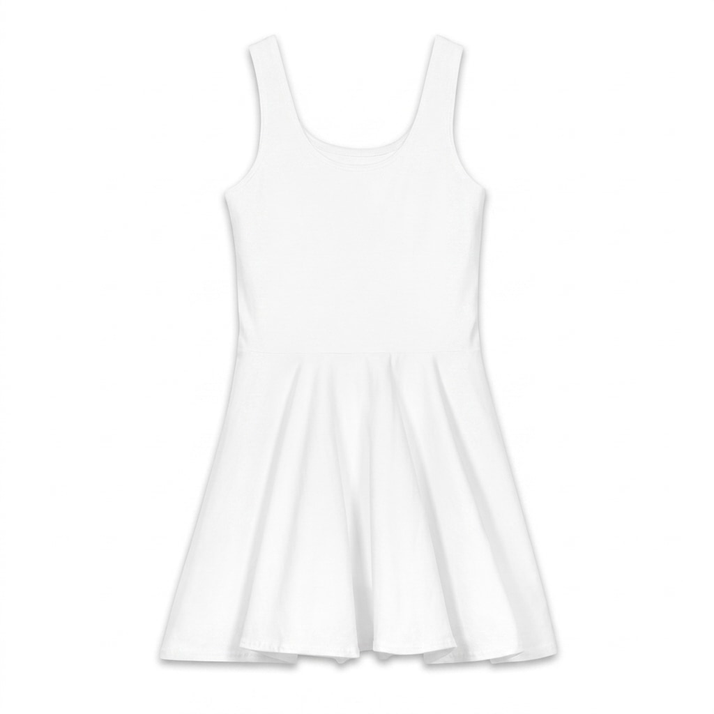 All-Over Print Skater Dress — hero product shot