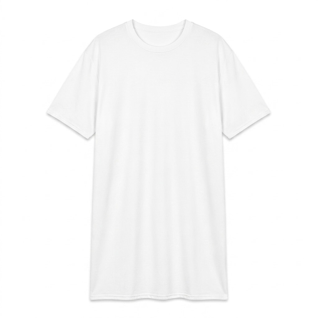 Custom All-Over Print T-Shirt Dress — hero product shot