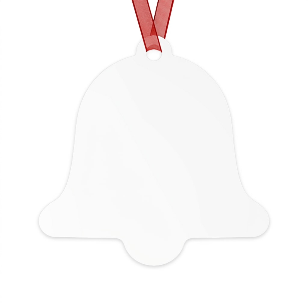 Custom Metal Christmas Ornament — hero product shot