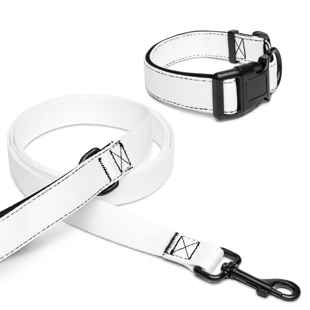 Custom Pet Collar & Leash Set — hero product shot