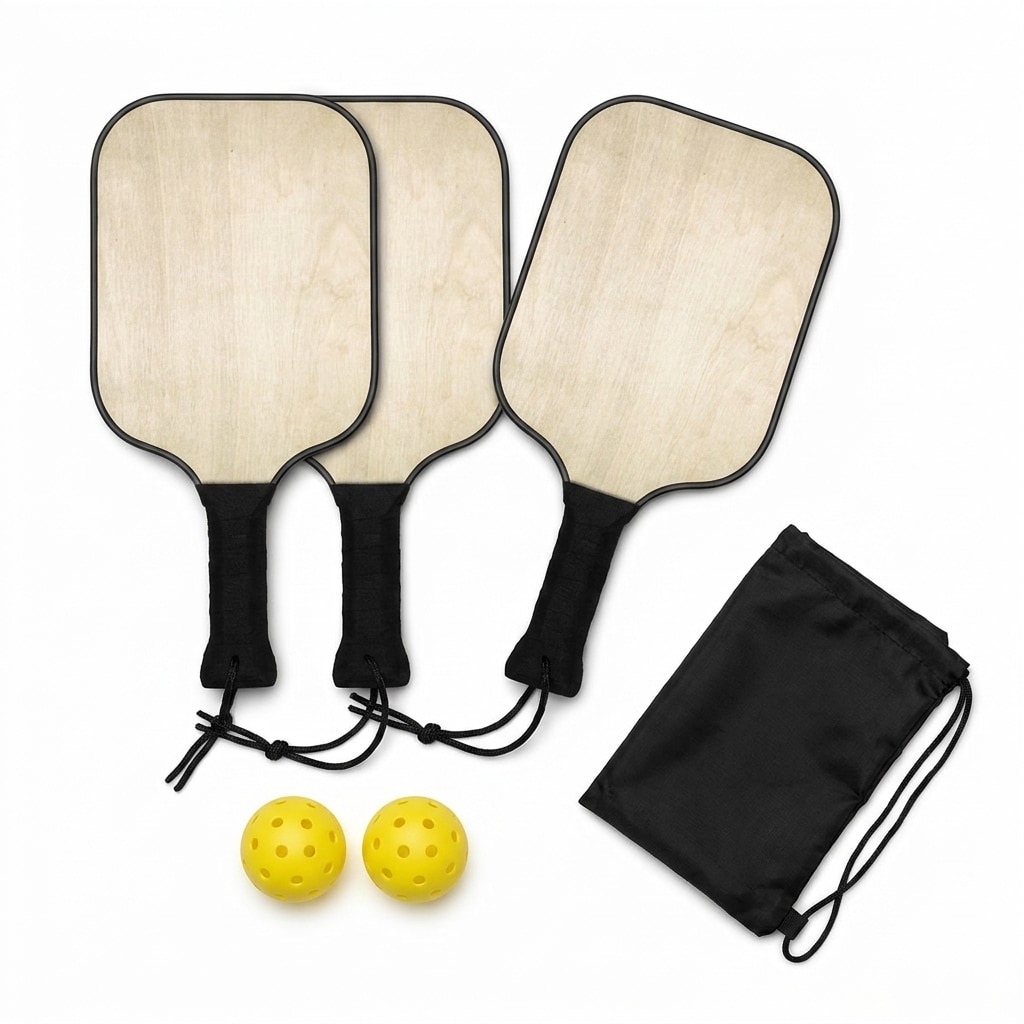 Custom Pickleball Paddle Set — hero product shot