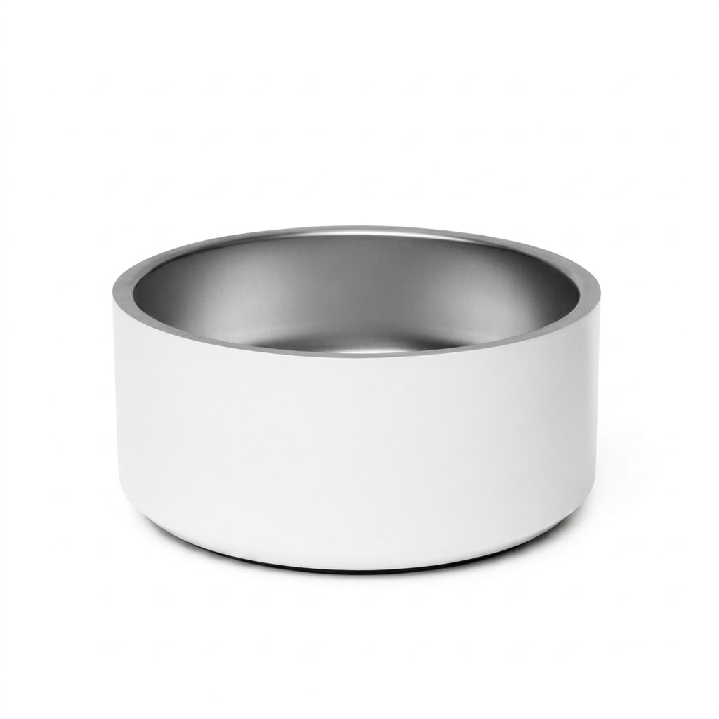 Custom Stainless Steel Pet Bowl — hero product shot