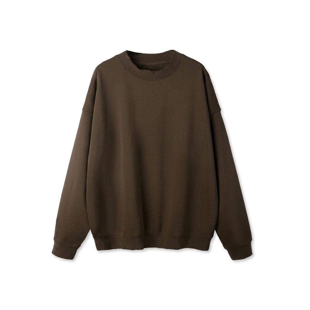 Drop Shoulder Crewneck Sweatshirt — hero product shot