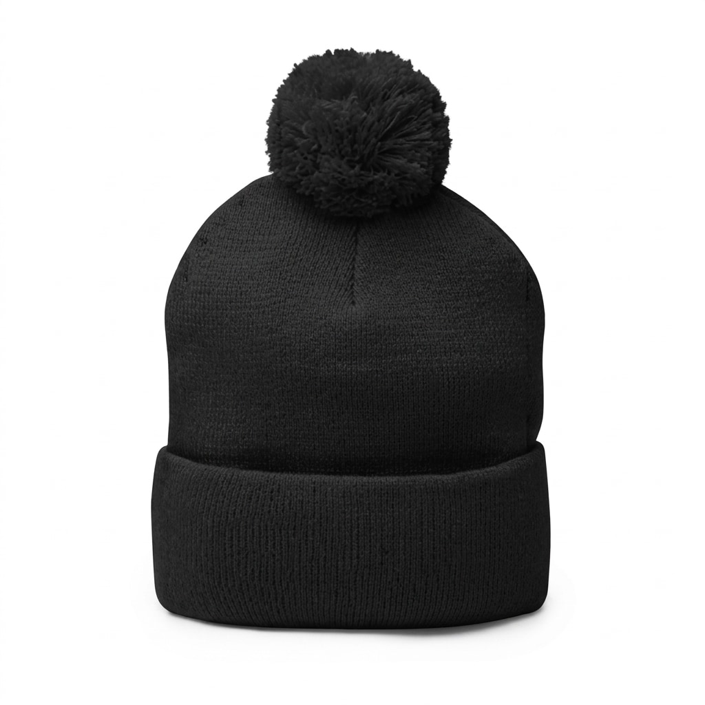 Pom-Pom Knit Cap — hero product shot