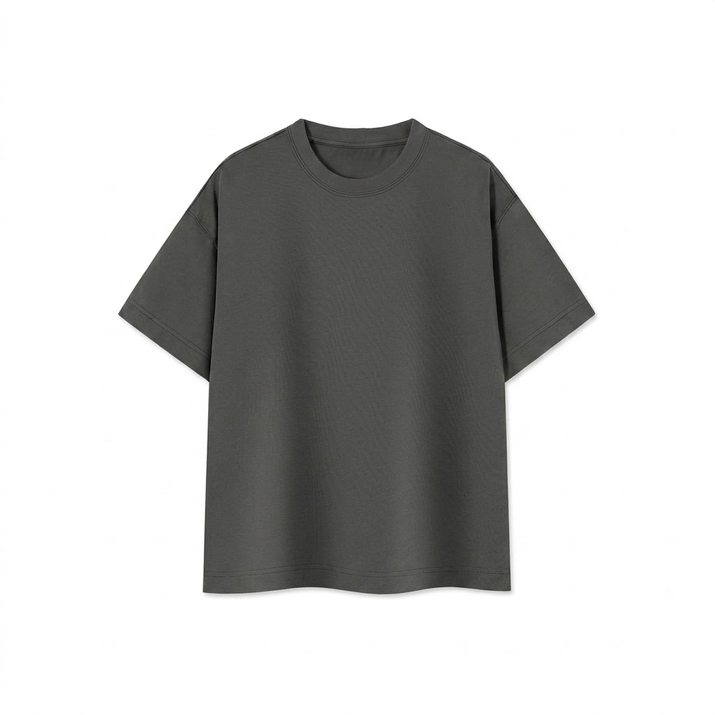 Essential Cotton Boxy T-Shirt — hero product shot