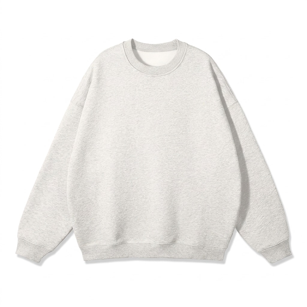Fleeced Crewneck Sweatshirt — hero product shot