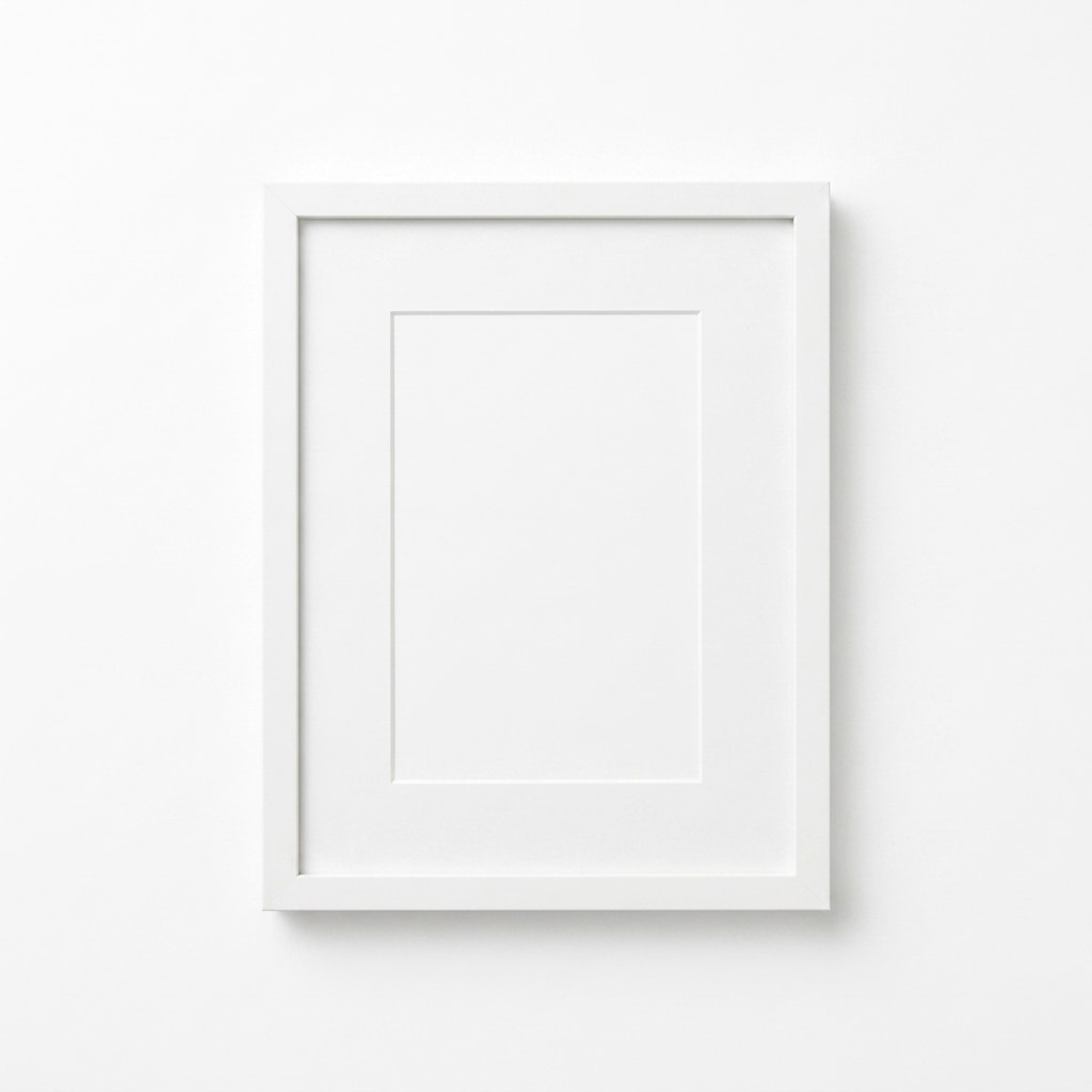 Framed Matte Poster With Mat — hero product shot