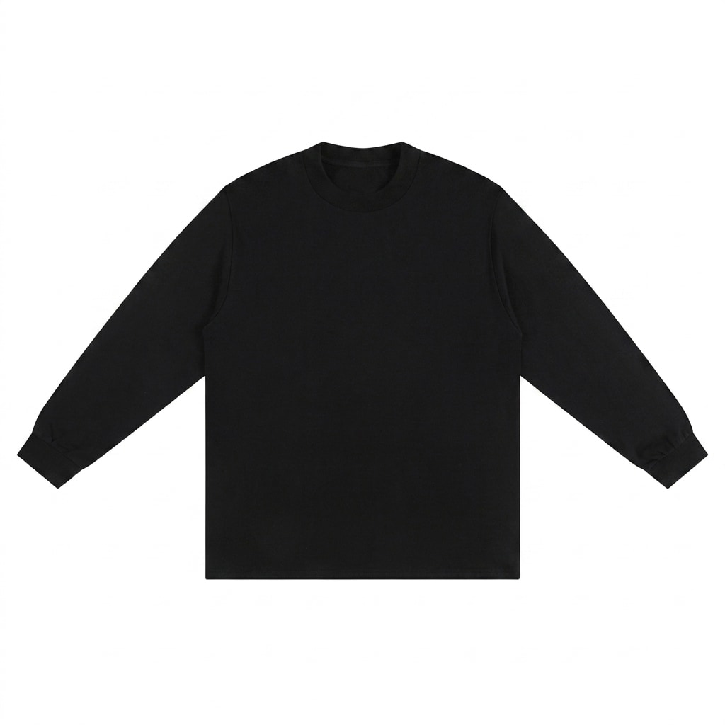 Heavyweight Drop Shoulder Long Sleeve — hero product shot