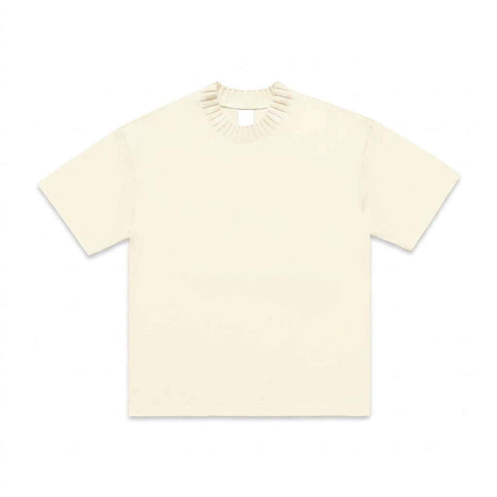 Heavyweight Knitted T-Shirt — hero product shot